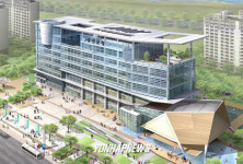 옹진군청 신축청사 조감도