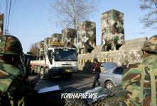 삼엄한 철원지역 검문검색