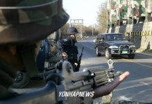 삼엄한 철원지역 검문검색