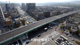4일 개통되는 성남 모란고가차도
