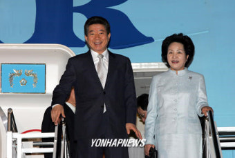 노대통령 하와이 도착