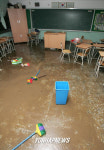 물바다된 교실