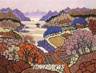 이한우 화백의 `아름다운 우리 강산전