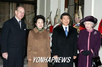 <노대통령, 영국 국빈방문 `뒷얘기' 소개>