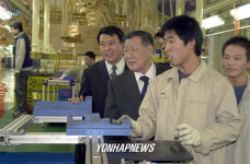 정몽구회장, 베이징현대 공장 방문