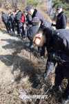 유골 발견 화성 현장 조사