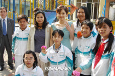 장나라, 베트남 지체장애 수용시설 방문