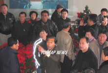 제천 고추상인들, 시장 이전 예산 삭감에 항의