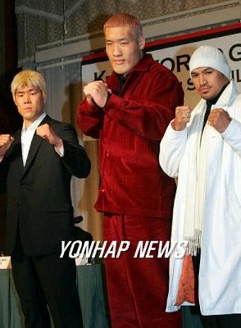K-1 공식 데뷔 최홍만, '아케보노와도 자신있다'
