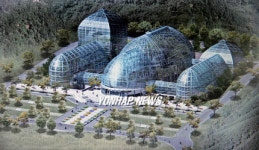 신축되는  국립수목원 전시온실