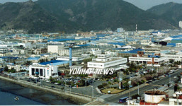 마산자유무역지역 전경