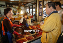 문희상의장 성남 재래시장 방문