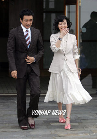 결혼하는 김남주 김승우