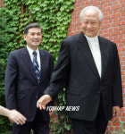 황우석 교수-정진석 대주교 만남