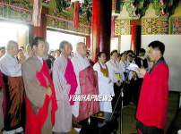 법장 스님, 북측과 합동법회