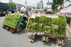 나주 농민, 농기계 시위