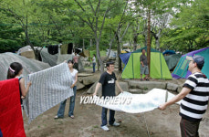 햇볕이 반가워