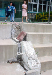 태백 함태초 붕괴우려 이전 요구