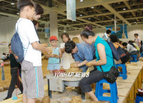 흙놀이 재미 있네요