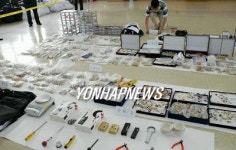 익산귀금속센터 절도범 4형제 검거(종합2보)