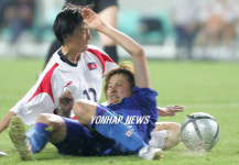 동아시아컵여자축구 북한-일본