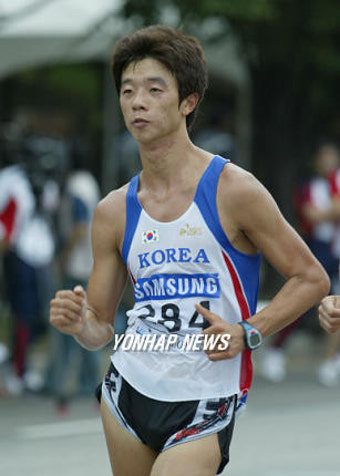아시아육상 경보 김현섭 은메달