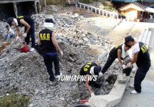 속초해경 낙산사 복구작업 지원