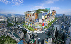 복합빌딩 `파티의 항공조감도