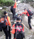 도봉산 경찰 산악구조대