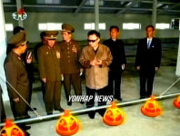 김정일, 오리농장 시찰