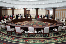 누리마루APEC하우스 정상회의장 공개