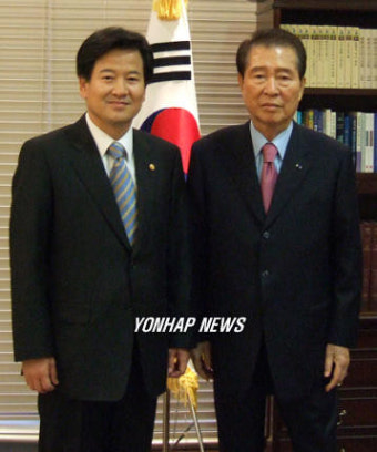 김대중 전 대통령, 정동영 통일부장관 면담