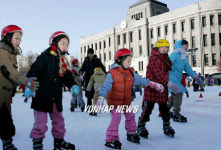 도심한복판에서 즐기는 스케이트