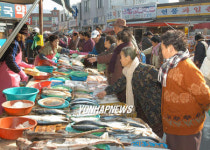 설 앞두고 분주한 어물전