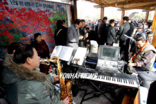 노인위한 한우리예술단 공연