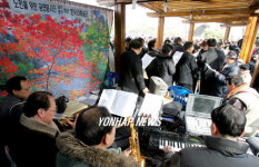 노인위한 한우리예술단 공연