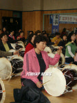 풍물놀이 배우는 수강생