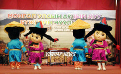 몽골민속예술단 공연 인기