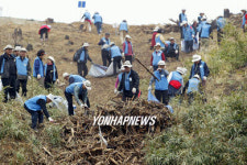 KT&G 자원봉사단 낙산사에서 봉사활동