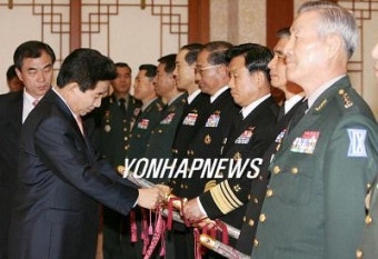 <대통령 하사劍 '삼정도→삼정검'으로>