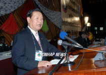 김원기 국회의장 국제의원연맹 총회 연설