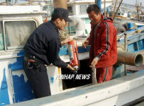 선장님! 흔드셨어요?