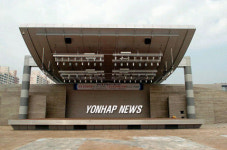 개장 앞둔 광주시청 야외음악당