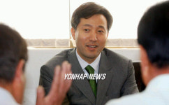 택시회사 방문한 오세훈 후보