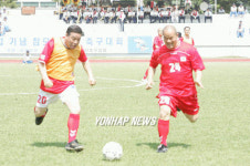 공군 장성 VS 뇌성마비장애인 축구 한판