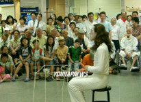 춘천 한림성심병원 찾은 마임공연