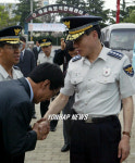 익산 귀금속보석판매센터 찾은 경찰청장