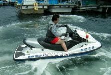 인명구조용 수상오토바이 배치