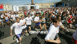 삼성전자, 러시아서 백야 러닝 페스티벌