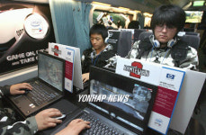KTX에서 열린 노트북 PC 게임대회